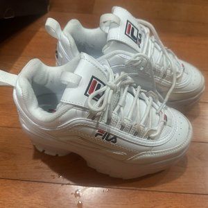 Fila Disruptor II Wedge Patent Size US 5